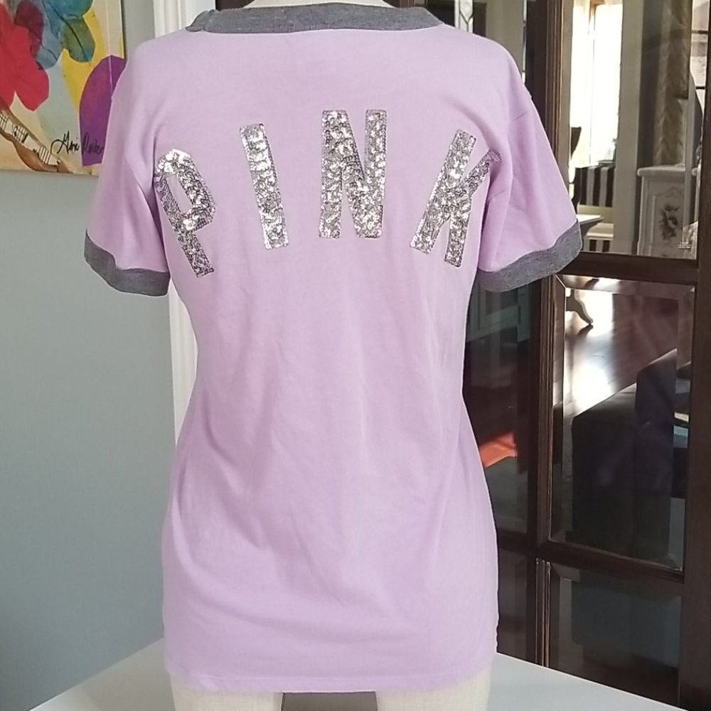 Victoria's secret PINK logo shirt tee